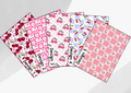 Checkered cherries tubie tape | medical retention tape | ng, oxygen, stoma