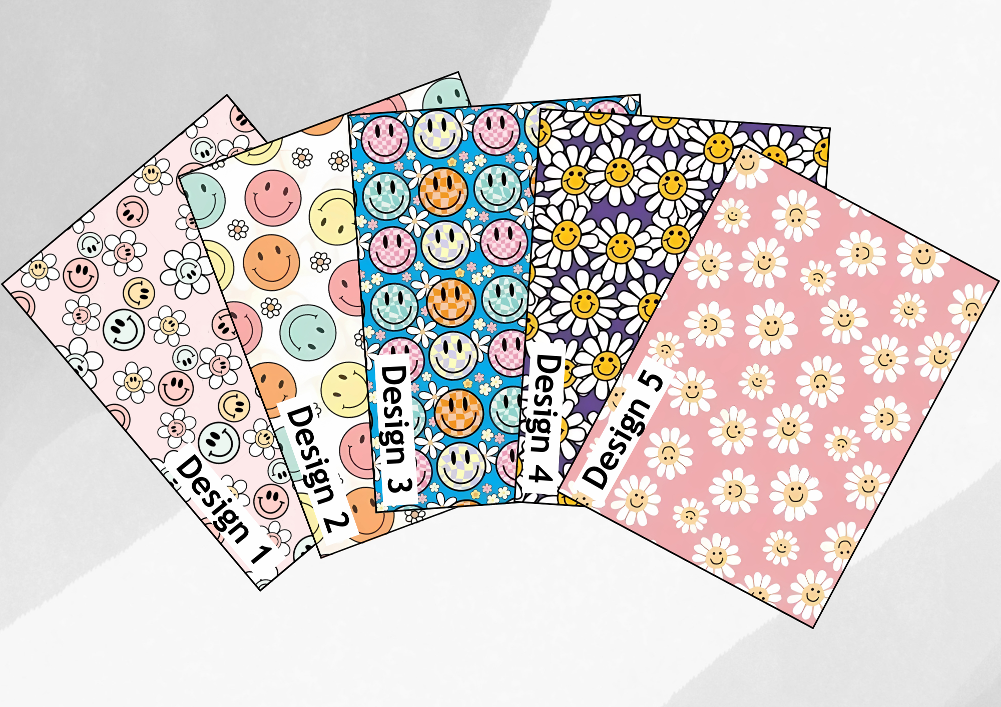 Floral daisy smiles tubie tape | medical retention tape | ng, oxygen, stoma