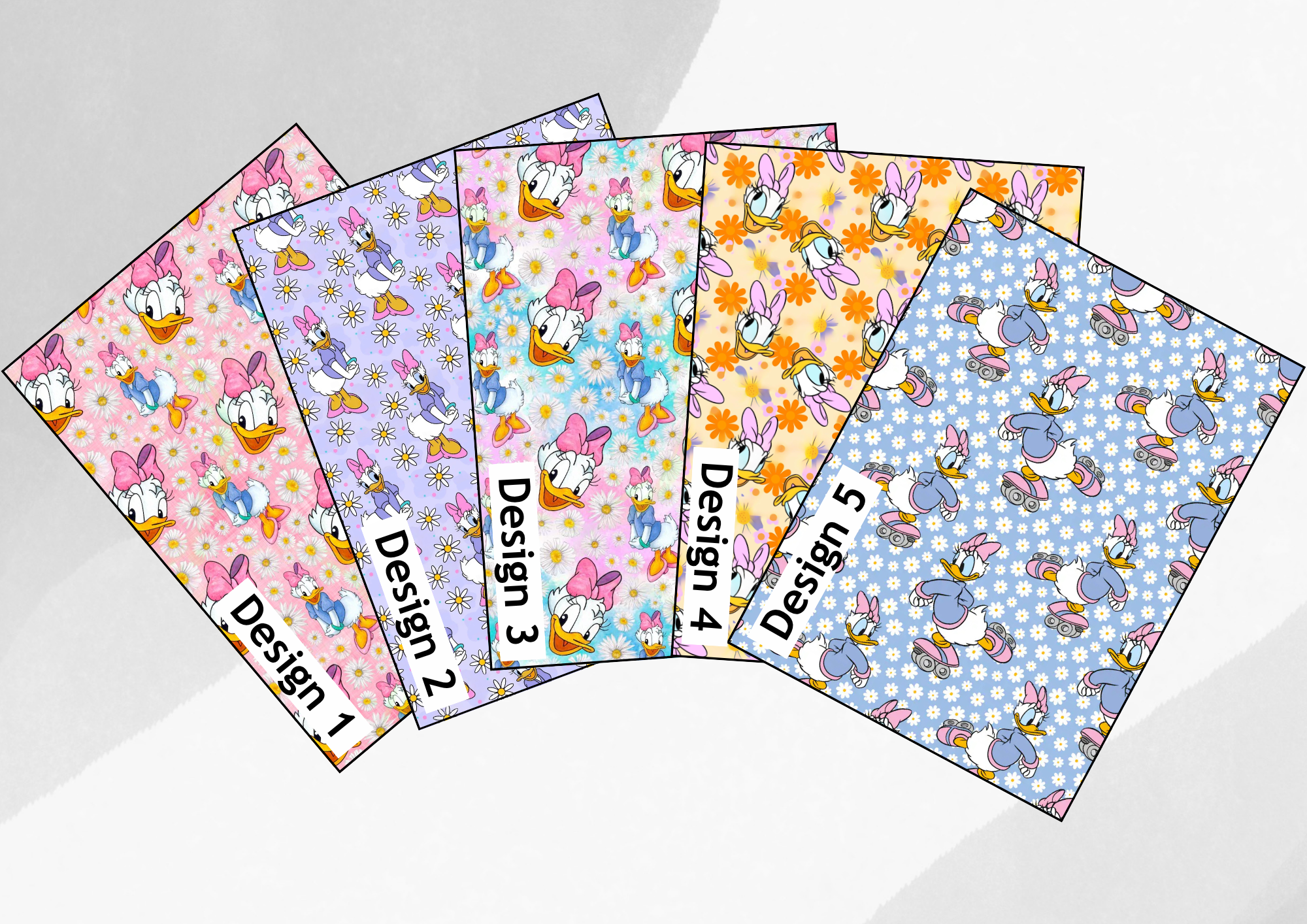 Floral daisy duck tubie tape | medical retention tape | ng, oxygen, stoma