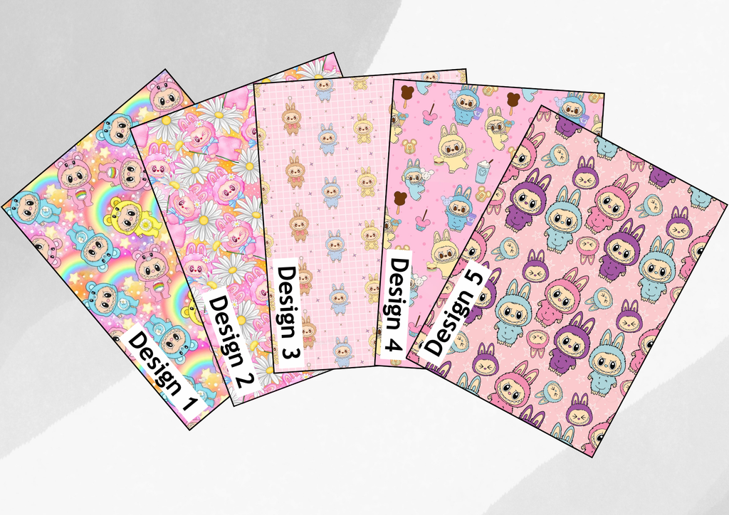 Pink monster doll tubie tape | medical retention tape | ng, oxygen, stoma
