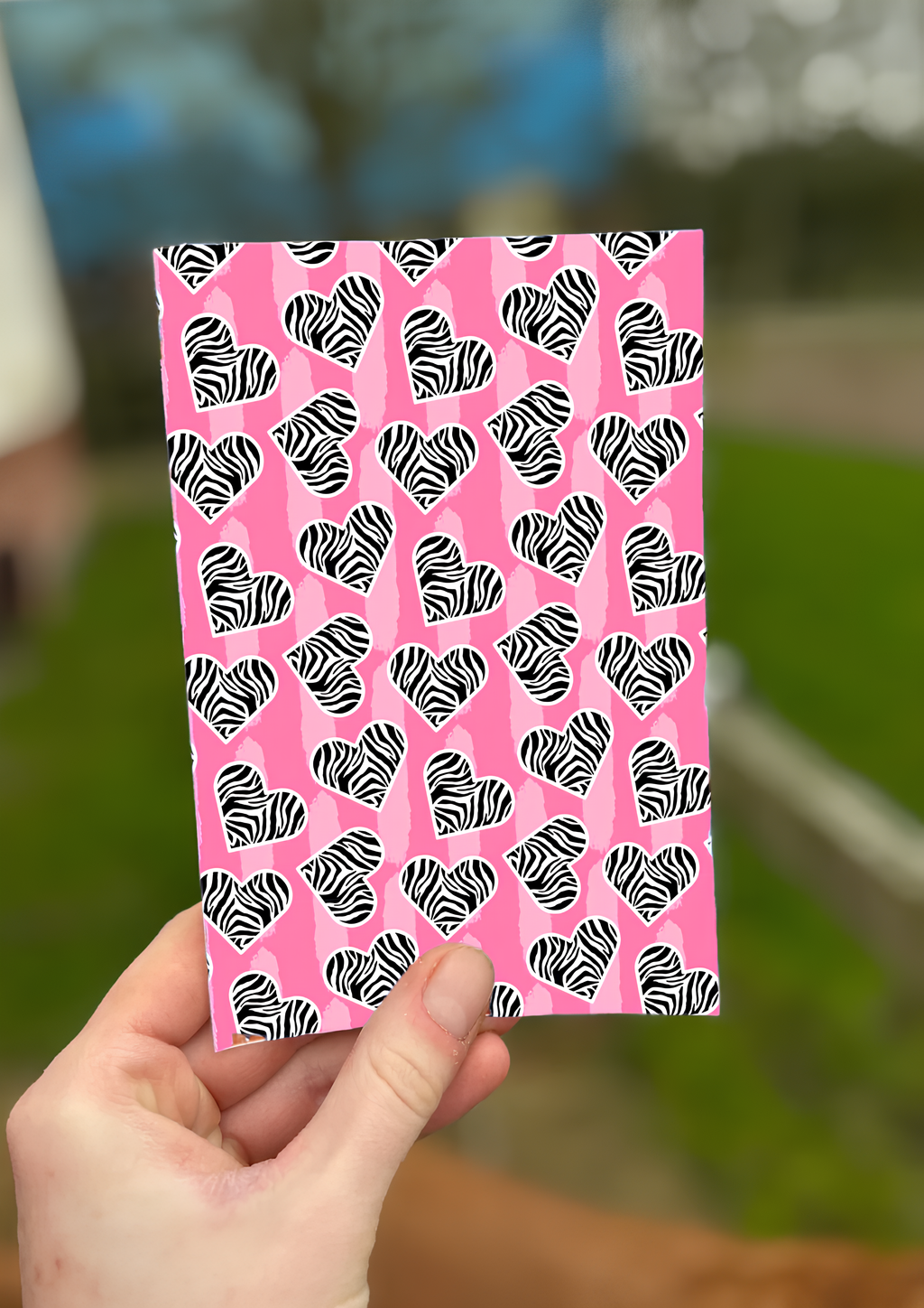 Animal print valentine tubie tape | medical retention tape | ng, oxygen, stoma