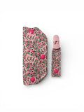 Pink floral fcks tubie clip/cover - MULTIPLE PATTERNS - absorbent soft line cover and matching clip