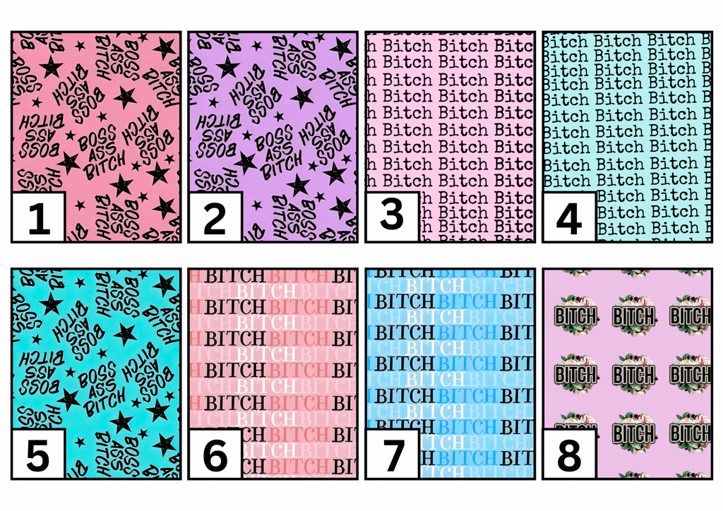Bitch tubie clip/cover - MULTIPLE PATTERNS - absorbent soft line cover and matching clip