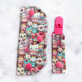 Sweet treats tubie set - MULTIPLE PATTERNS - absorbent soft line cover and clip