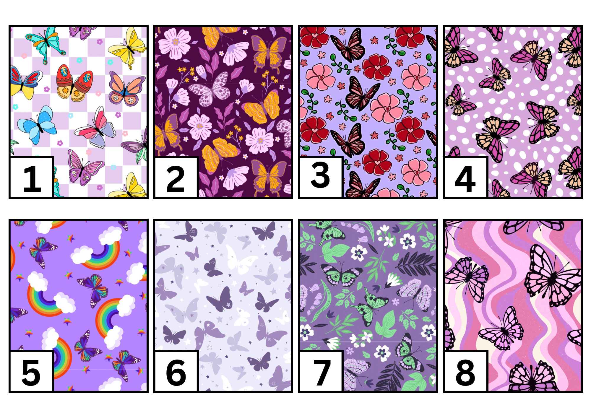 Purple butterfly tummy pad - MULTIPLE PATTERNS - absorbent soft g tube cover - stoma, catheter, feeding tube