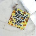 Cat and mouse personalised feed/medical bag tag