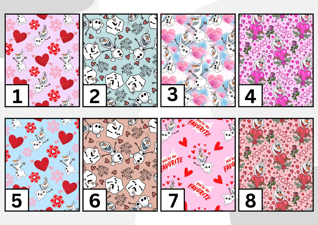 Magic valentine snowman tubie tape | medical retention tape | ng, oxygen, stoma