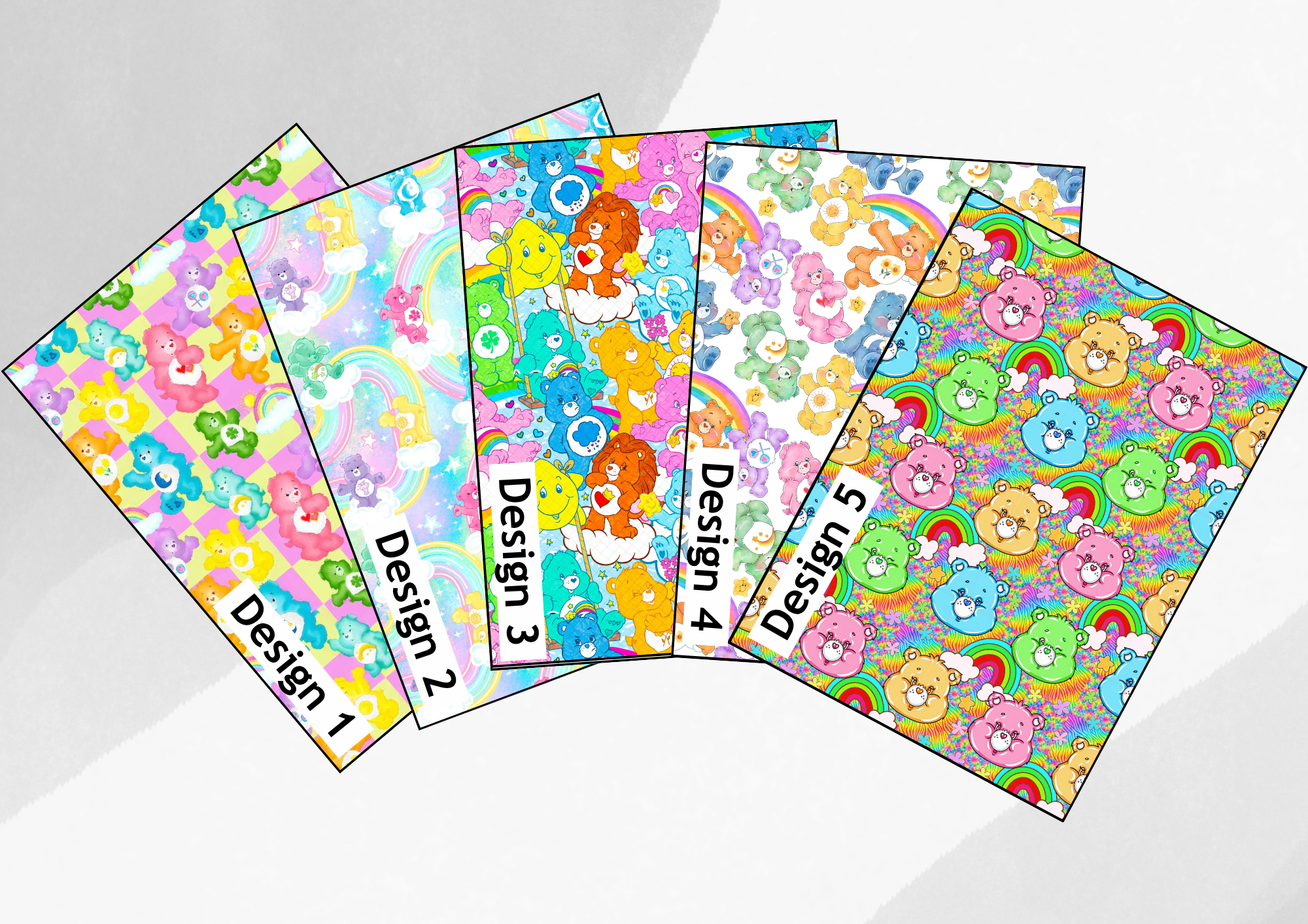 Rainbow bears tubie tape | medical retention tape | ng, oxygen, stoma