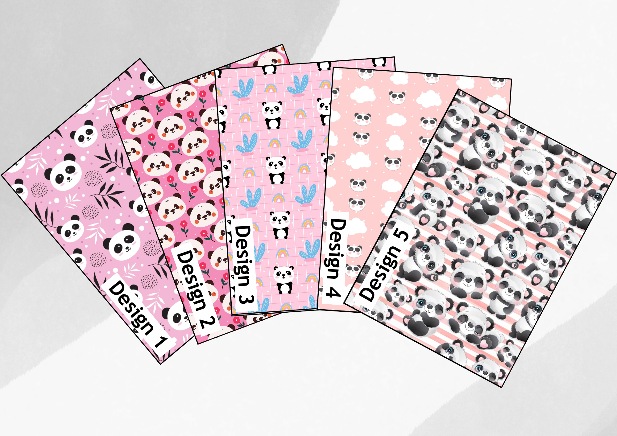 Pink panda tubie tape | medical retention tape | ng, oxygen, stoma