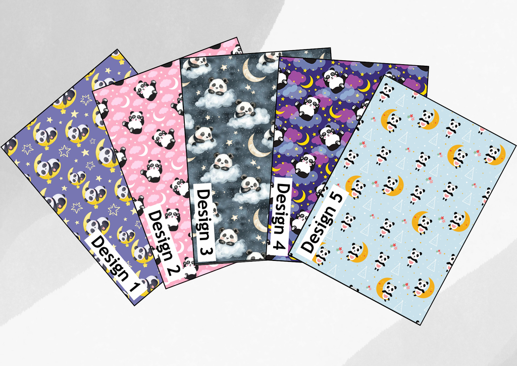 Sleepy panda tubie tape | medical retention tape | ng, oxygen, stoma