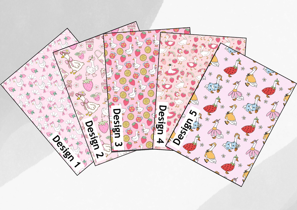 Strawberry goose tubie tape | medical retention tape | ng, oxygen, stoma