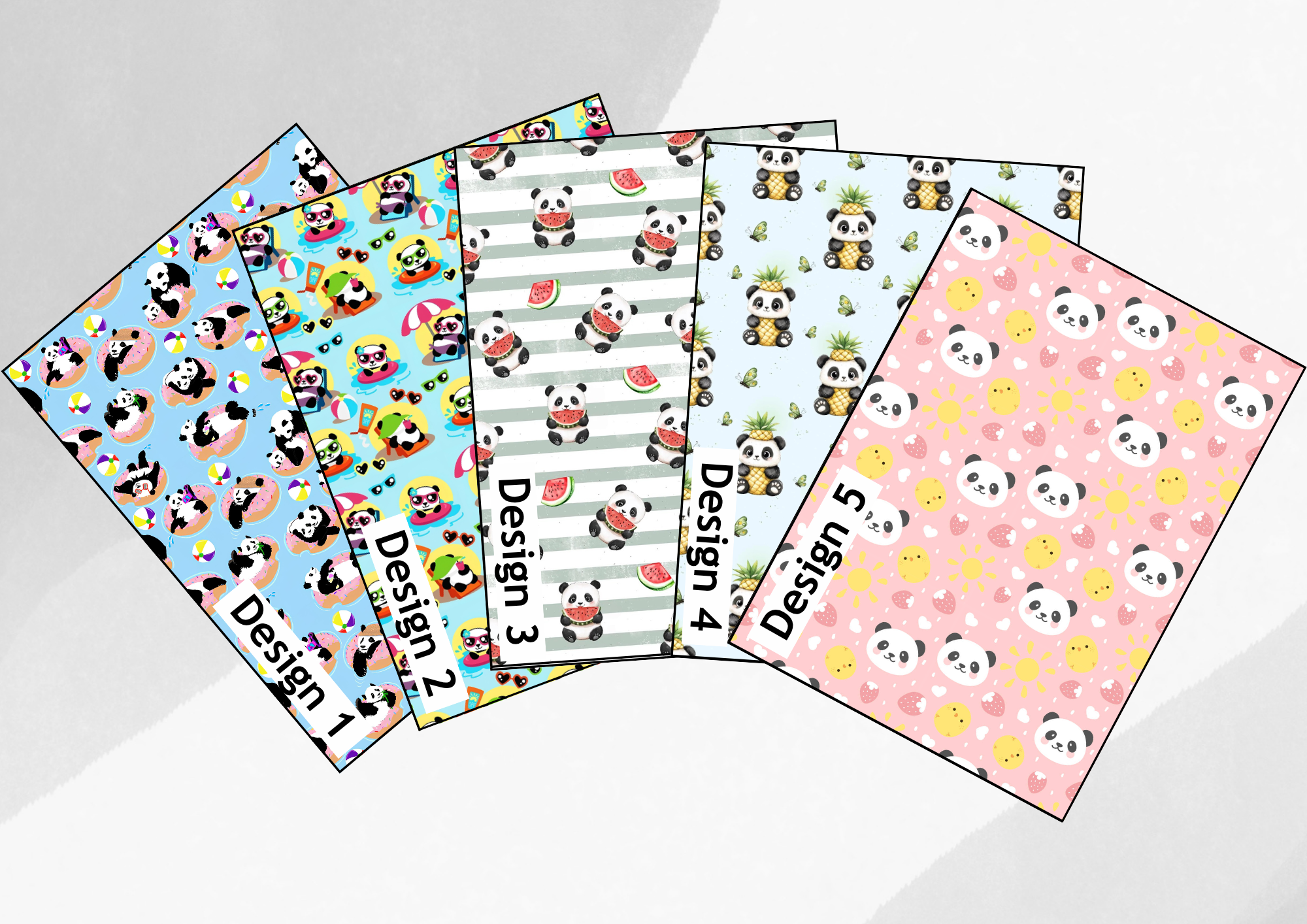 Summer panda tubie tape | medical retention tape | ng, oxygen, stoma