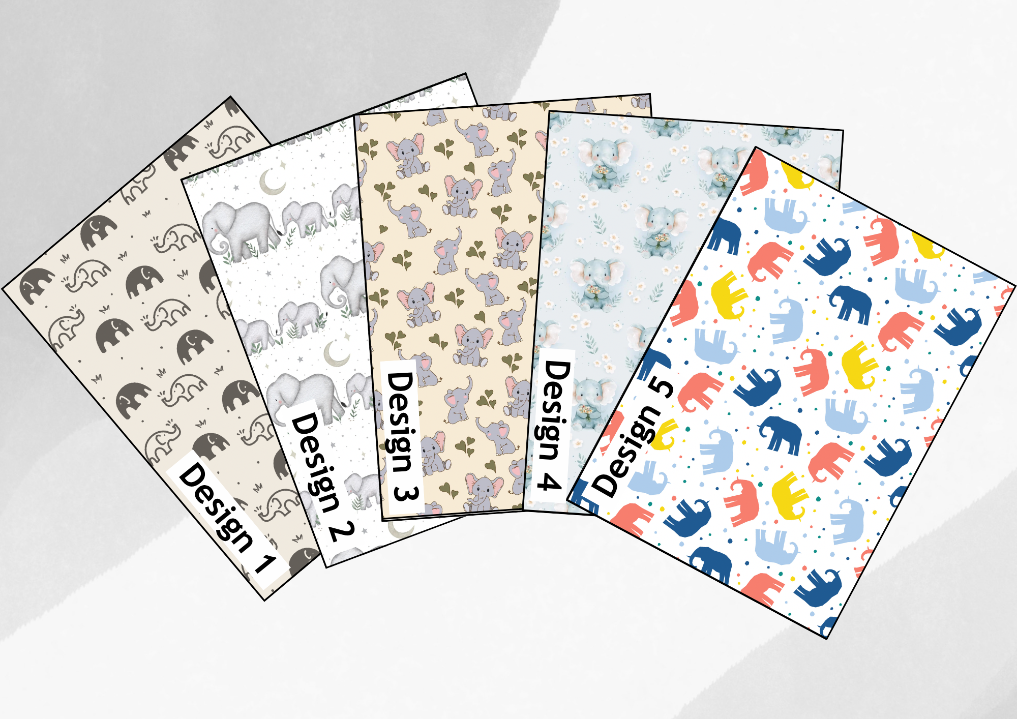 Nursery Elephant tubie tape | medical retention tape | ng, oxygen, stoma