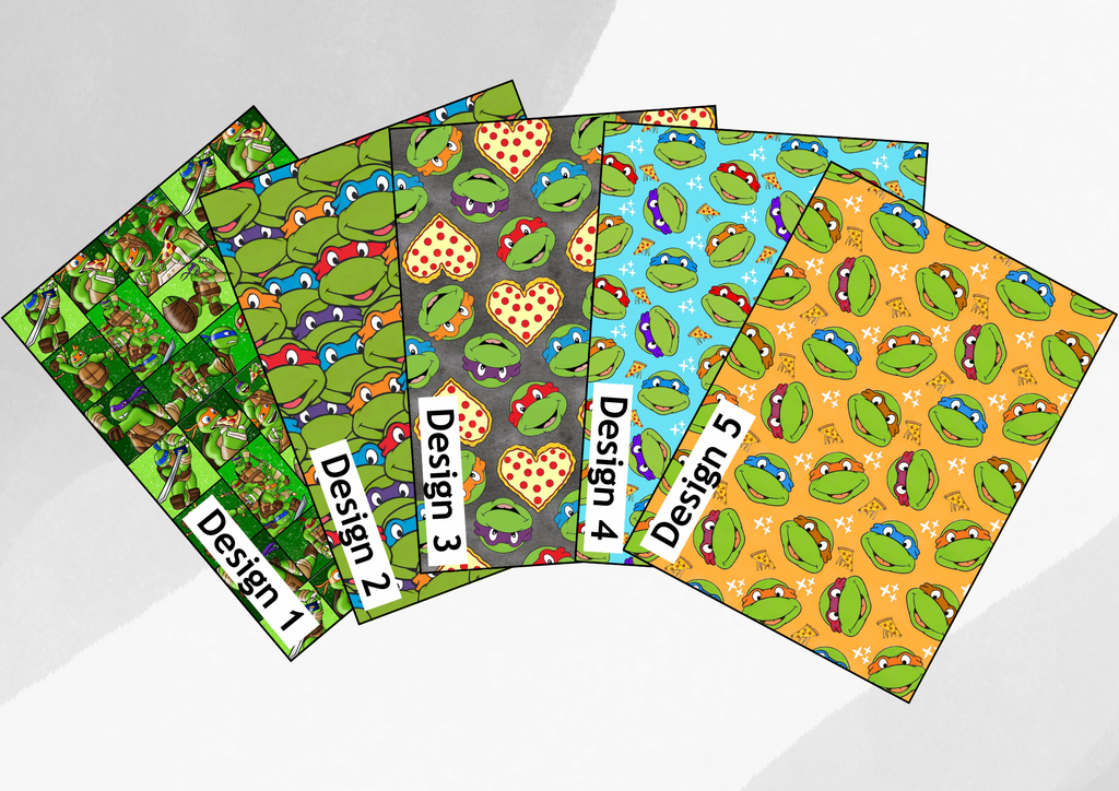 Turtle ninja tubie tape | medical retention tape | ng, oxygen, stoma