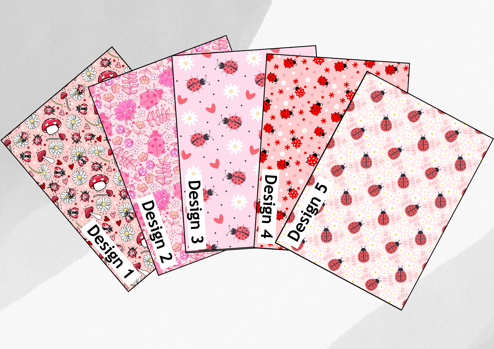 Pink ladybug tubie tape | medical retention tape | ng, oxygen, stoma