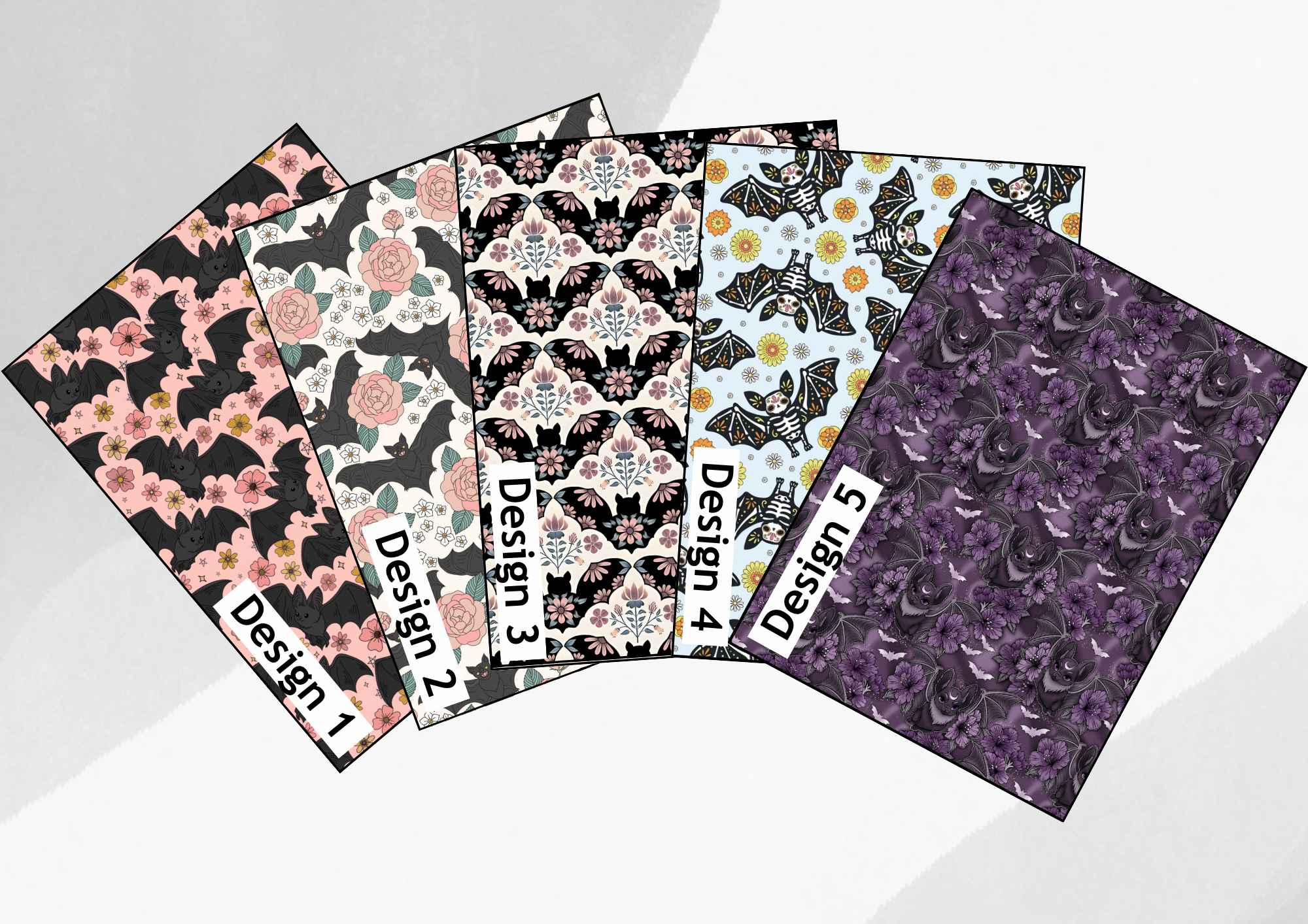 Floral bats tubie tape | medical retention tape | ng, oxygen, stoma