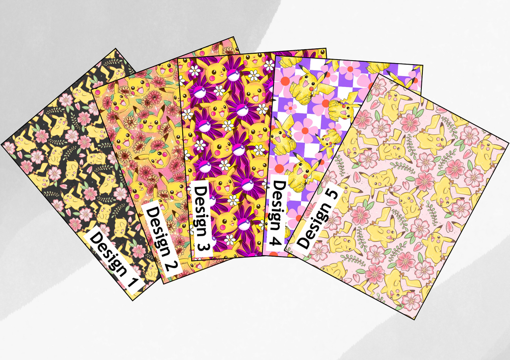 Floral yellow poke tubie tape | medical retention tape | ng, oxygen, stoma
