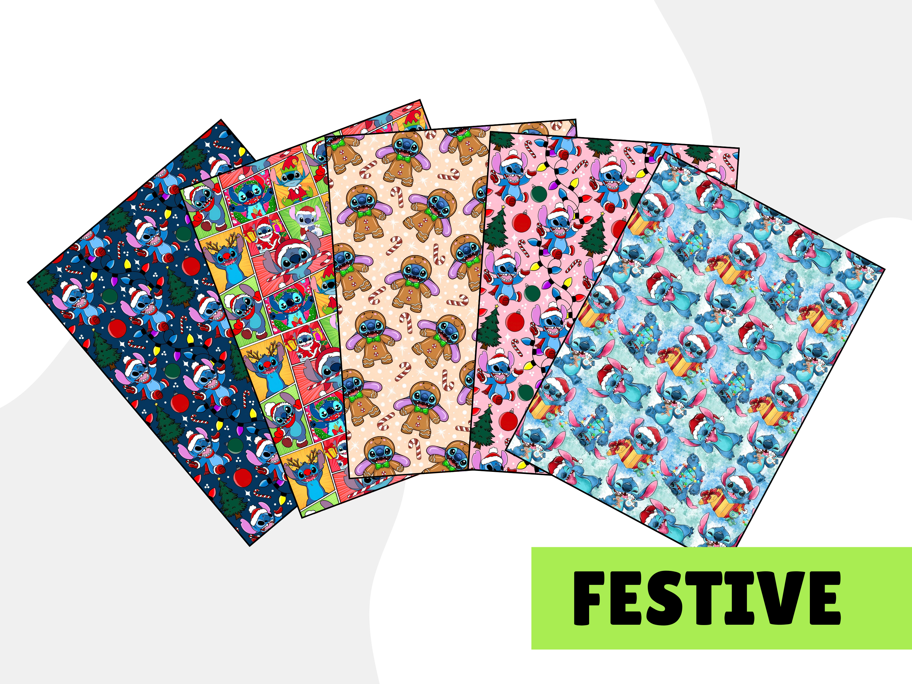 Festive alien tubie tape
