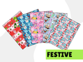 Christmas bear friends tubie tape