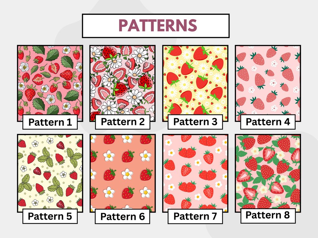 Floral Strawberries tubie tape | medical retention tape | ng, oxygen, stoma