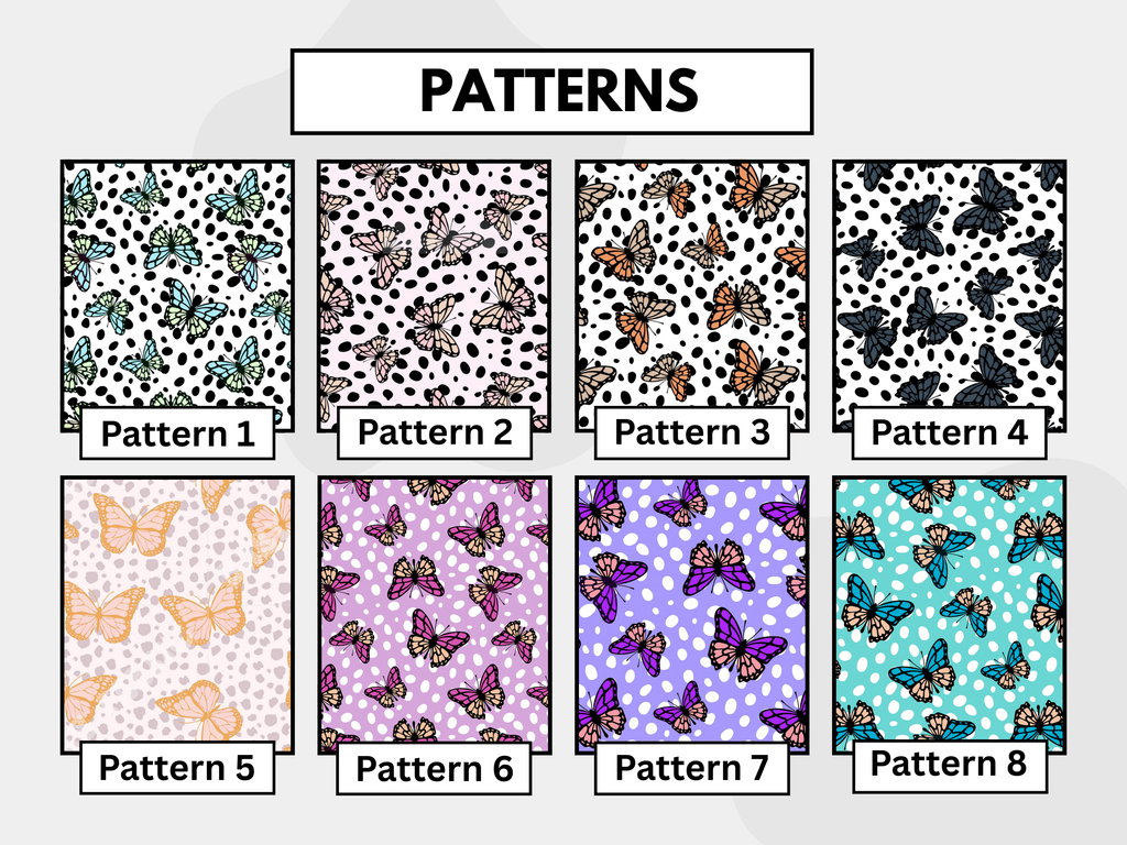 Spotted butterflies tubie tape | medical retention tape | ng, oxygen, stoma