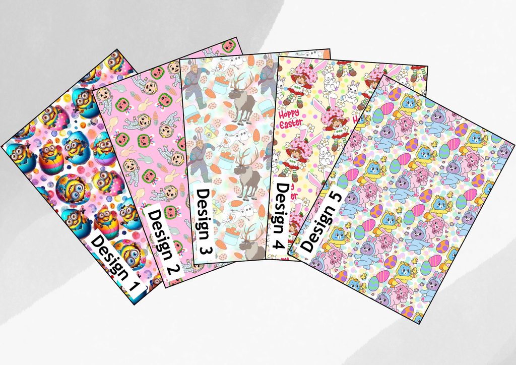 Easter cartoons tubie tape | medical retention tape | ng, oxygen, stoma