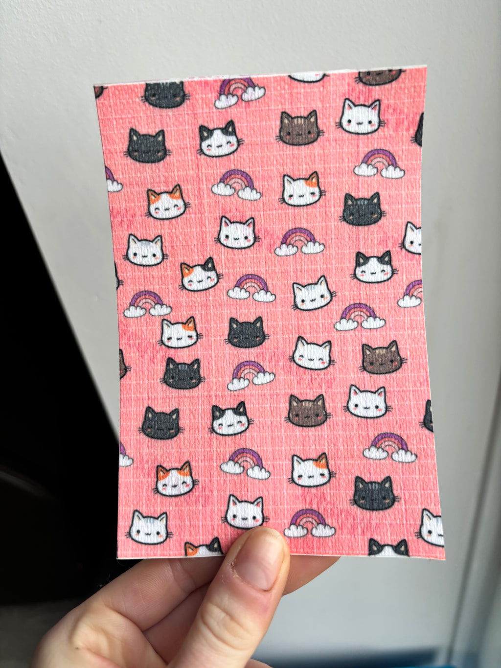 Pink cats tubie tape | medical retention tape | ng, oxygen, stoma