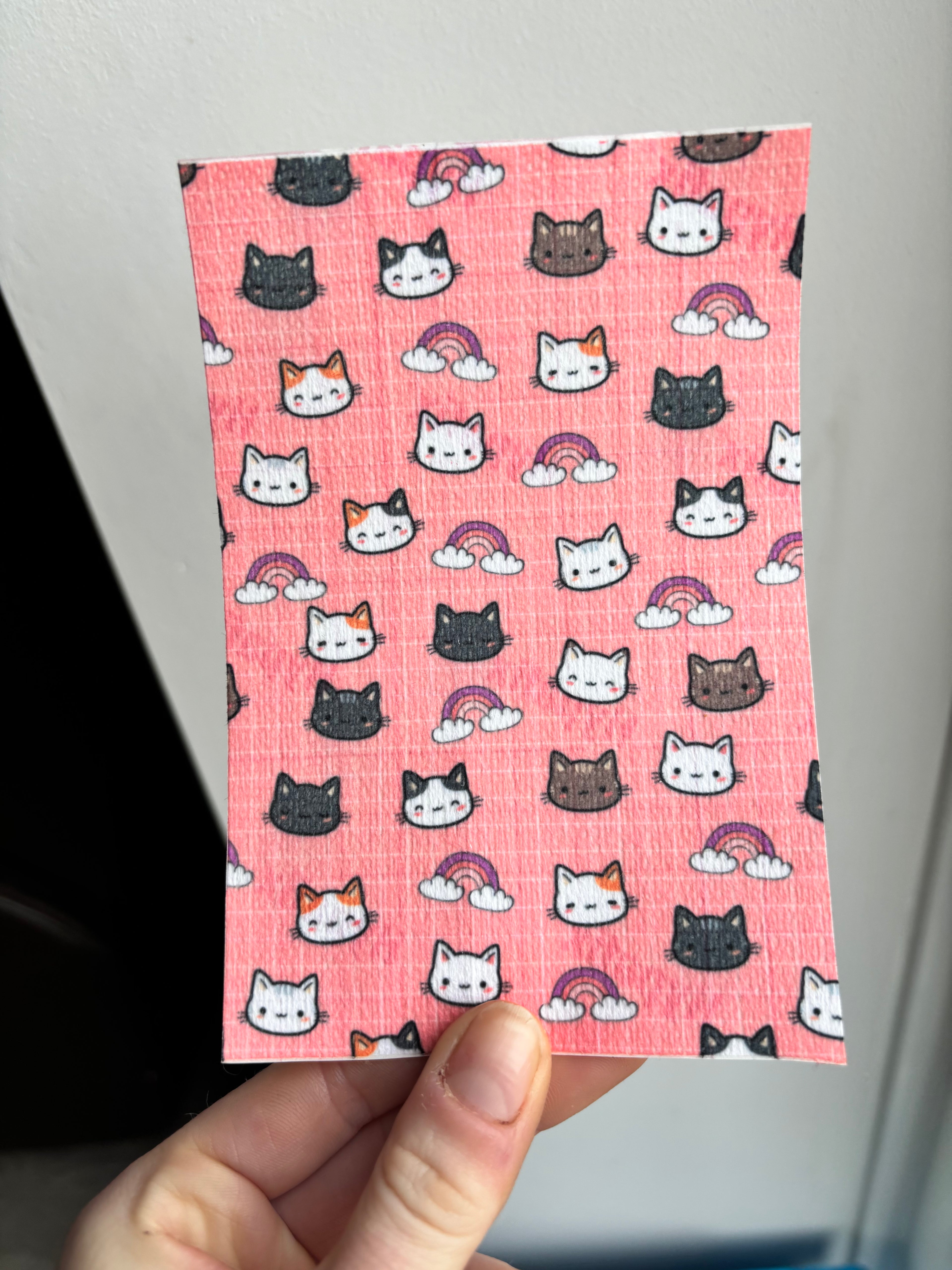 Pink cats tubie tape | medical retention tape | ng, oxygen, stoma