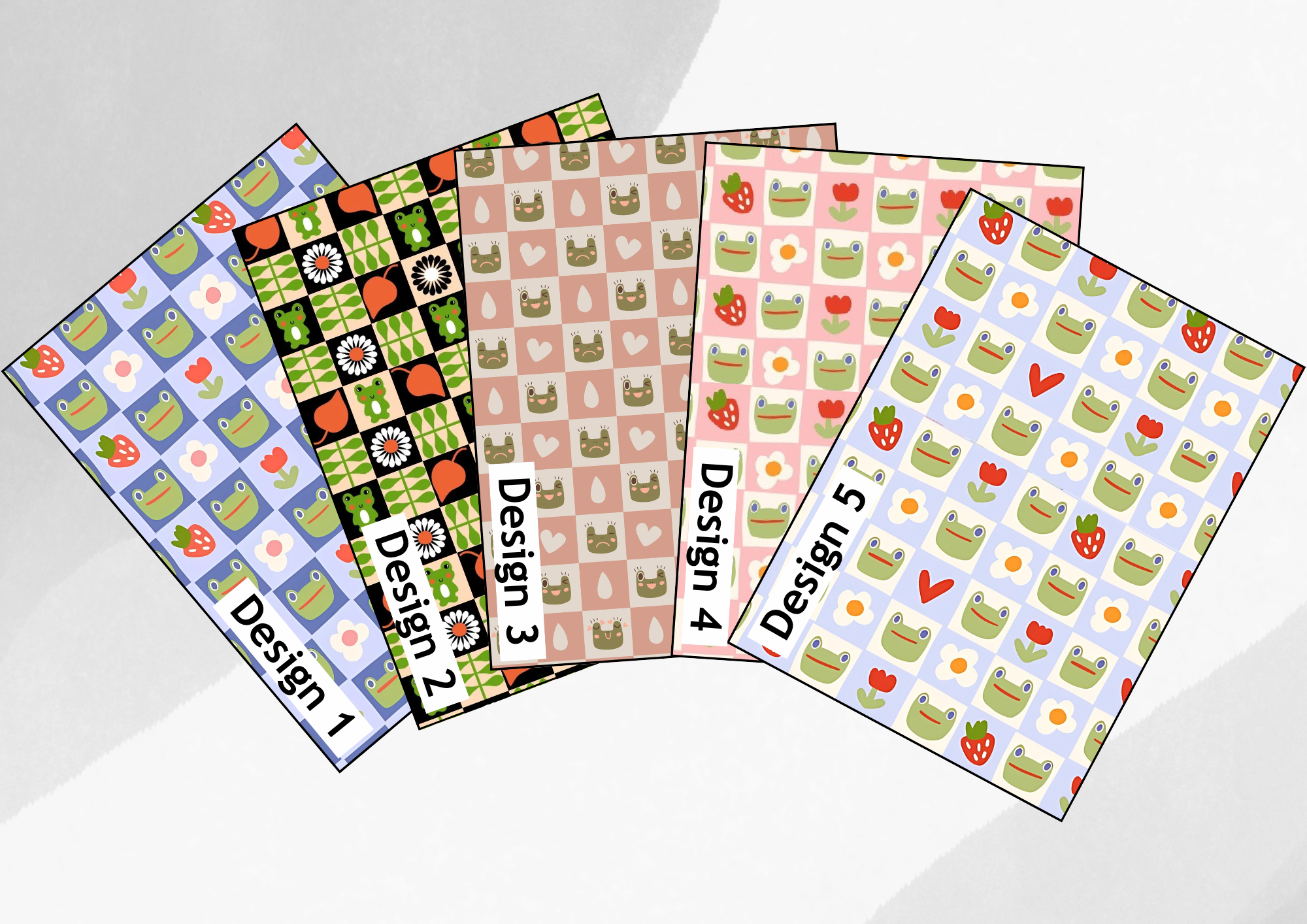 Checkered frogs tubie tape | medical retention tape | ng, oxygen, stoma