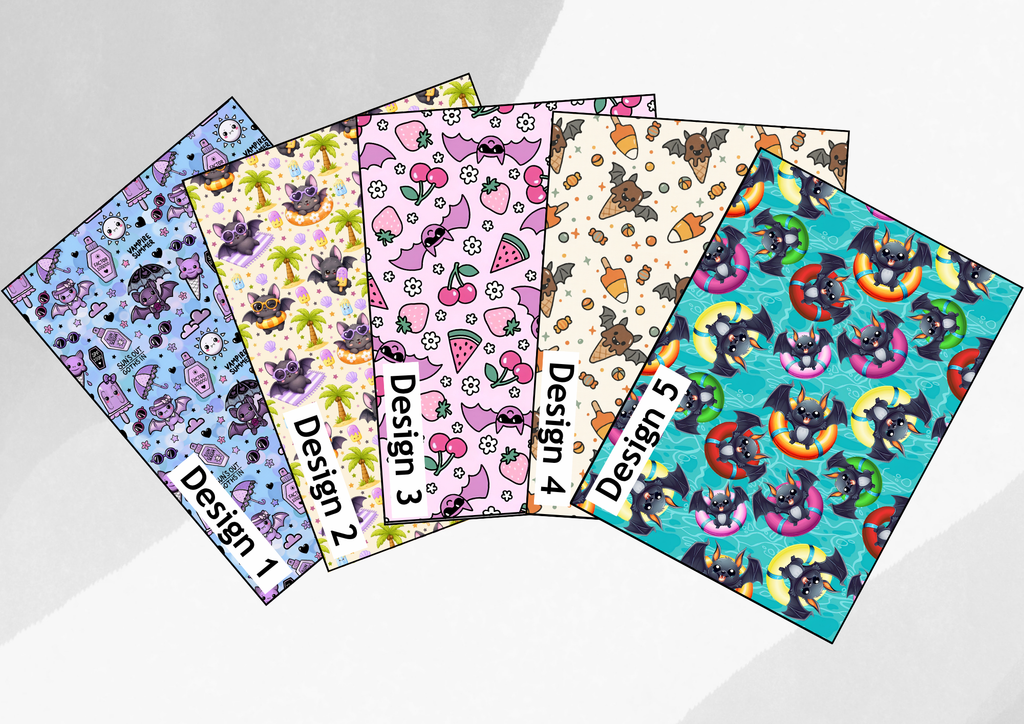 Summer bats tubie tape | medical retention tape | ng, oxygen, stoma