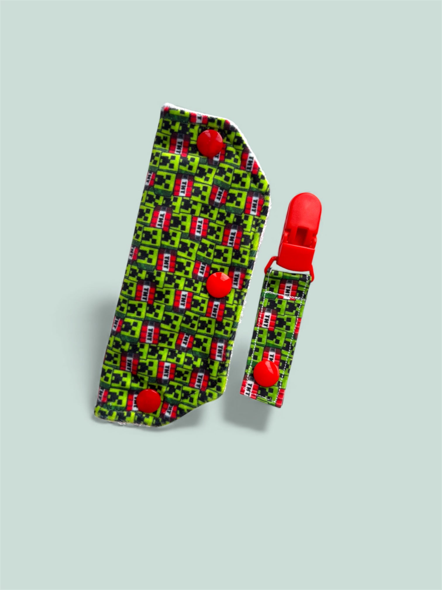 Creeper game tubie set - MULTIPLE PATTERNS - absorbent soft line cover