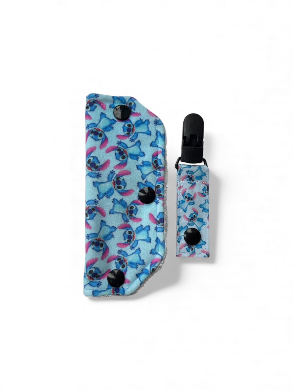 Blue space alien tubie set - MULTIPLE PATTERNS - absorbent soft line cover