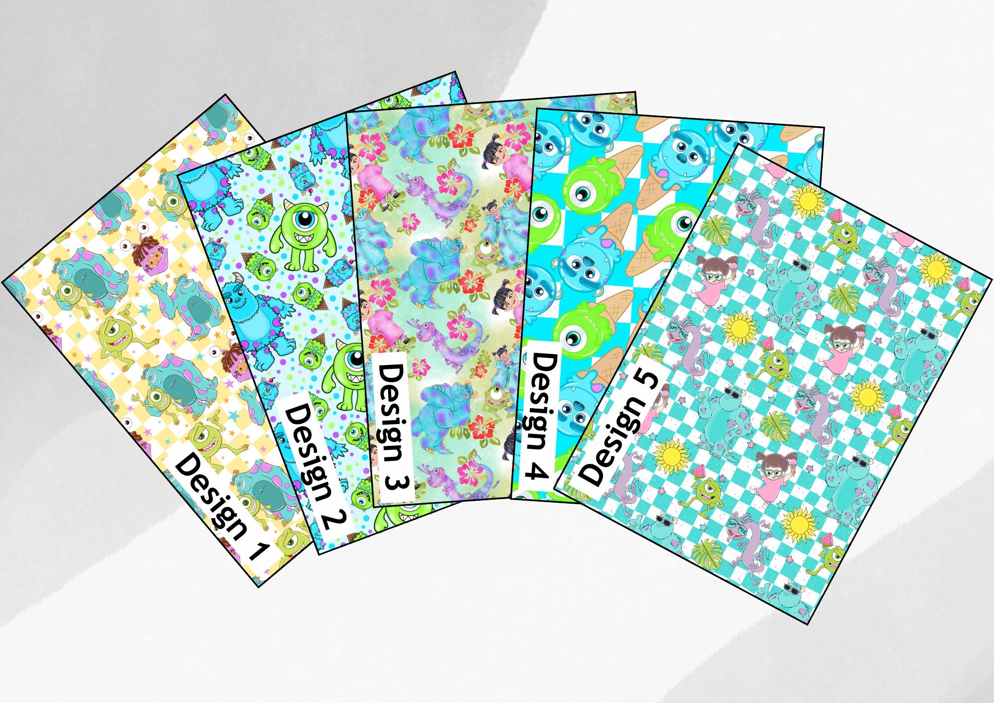 Summer monster scarers tubie tape | medical retention tape | ng, oxygen, stoma
