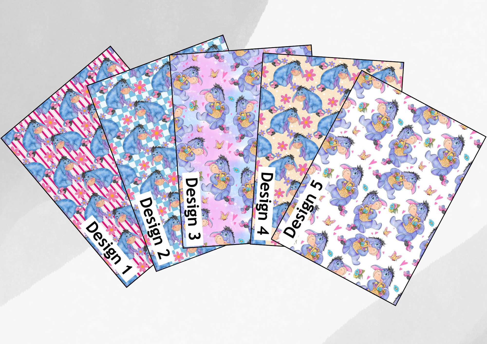Spring eeyore tubie tape | medical retention tape | ng, oxygen, stoma