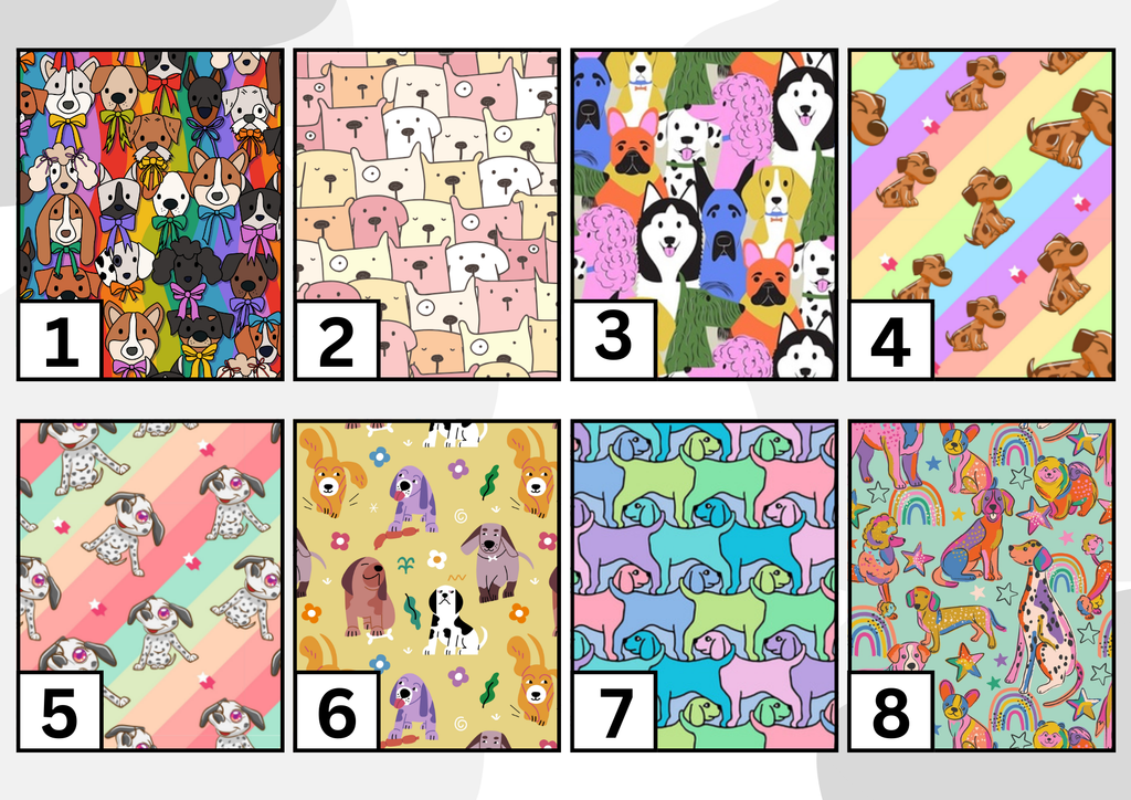 Rainbow dogs port/valve cover - MULTIPLE PATTERNS - absorbent soft line cover