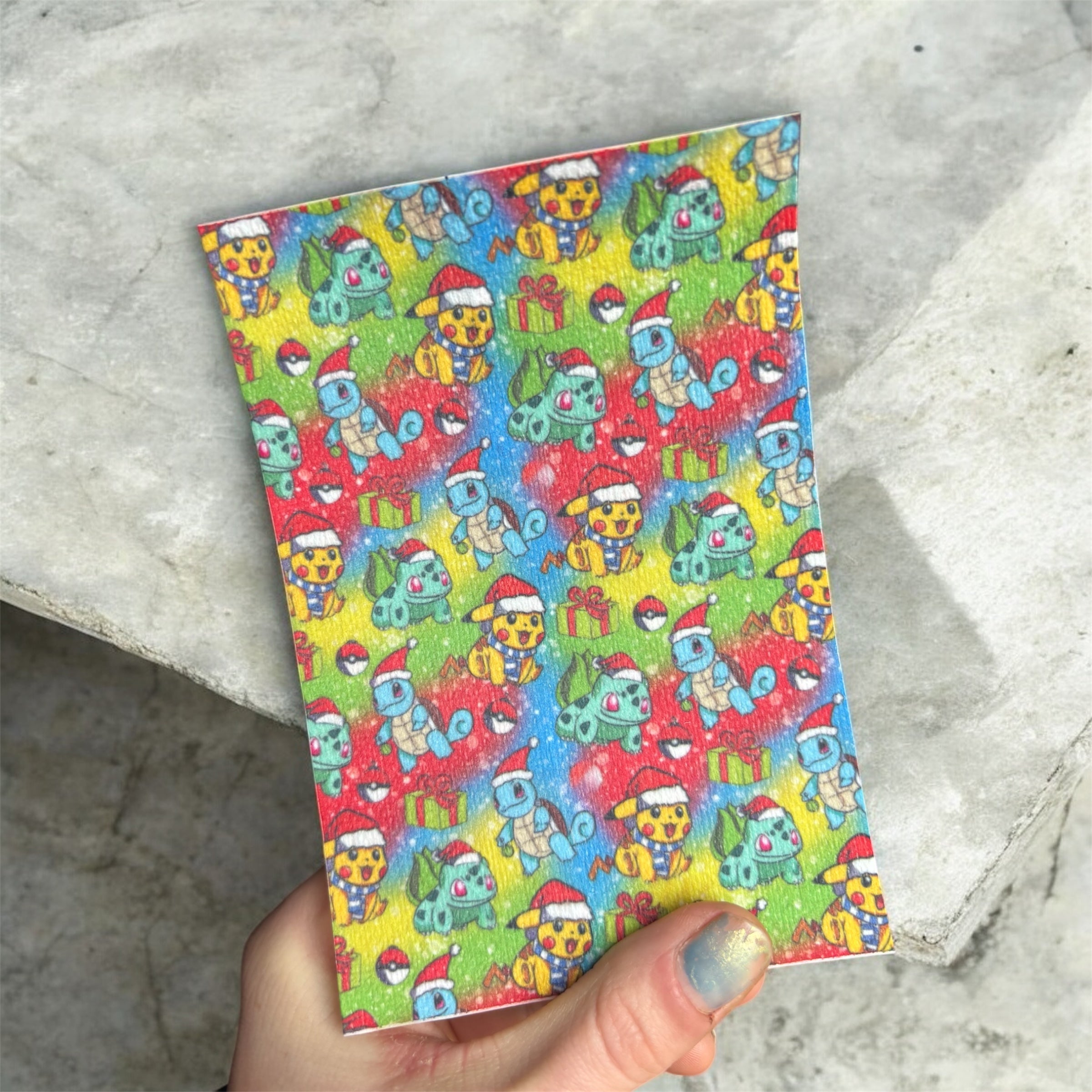 Festive poke characters tubie tape