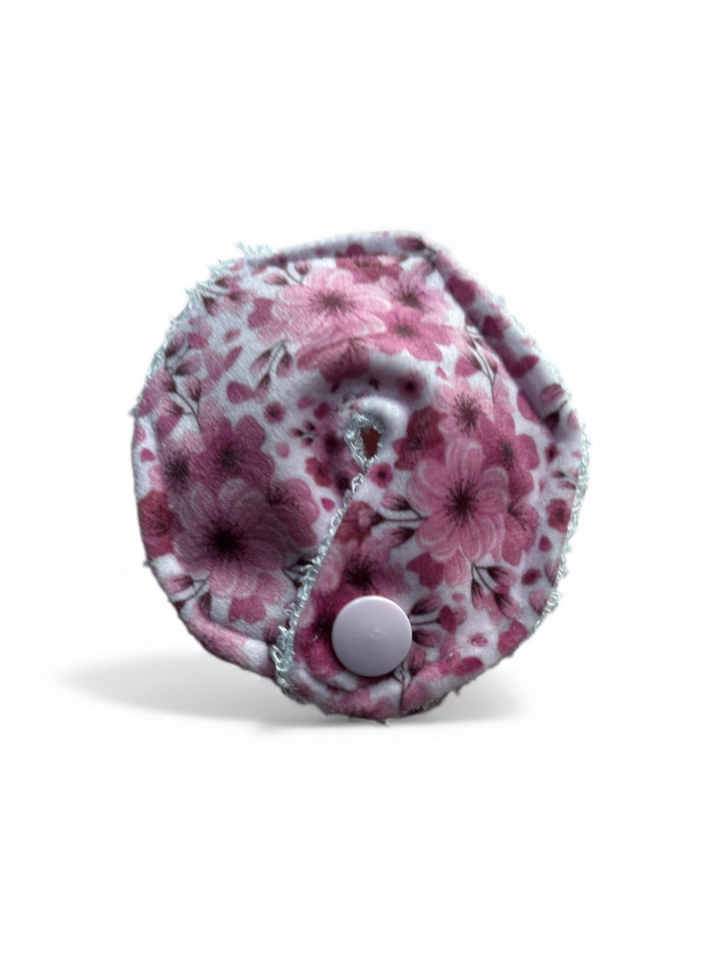 Cherry blossom tummy pad - MULTIPLE PATTERNS - absorbent soft g tube cover - stoma, catheter, feeding tube