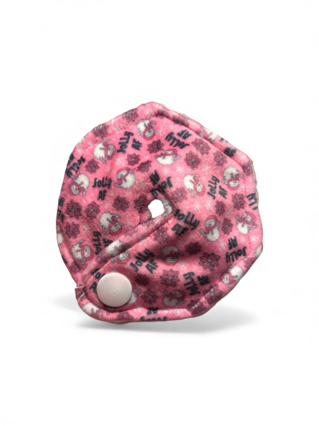 Sweary Christmas tummy pads - MULTIPLE PATTERNS - absorbent soft g tube cover - stoma, catheter, feeding tube